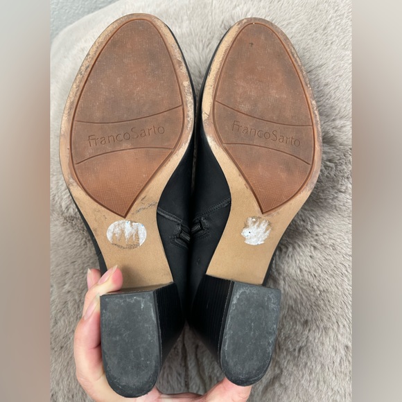 Franco Sarto Black Booties - Picture 7 of 10